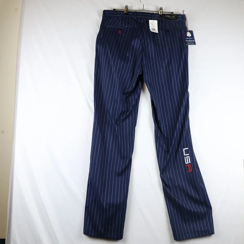USA Ryder‎ Cup Pants Mens 33x36 PGA Golf Team 2018 Ralph Lauren RLX